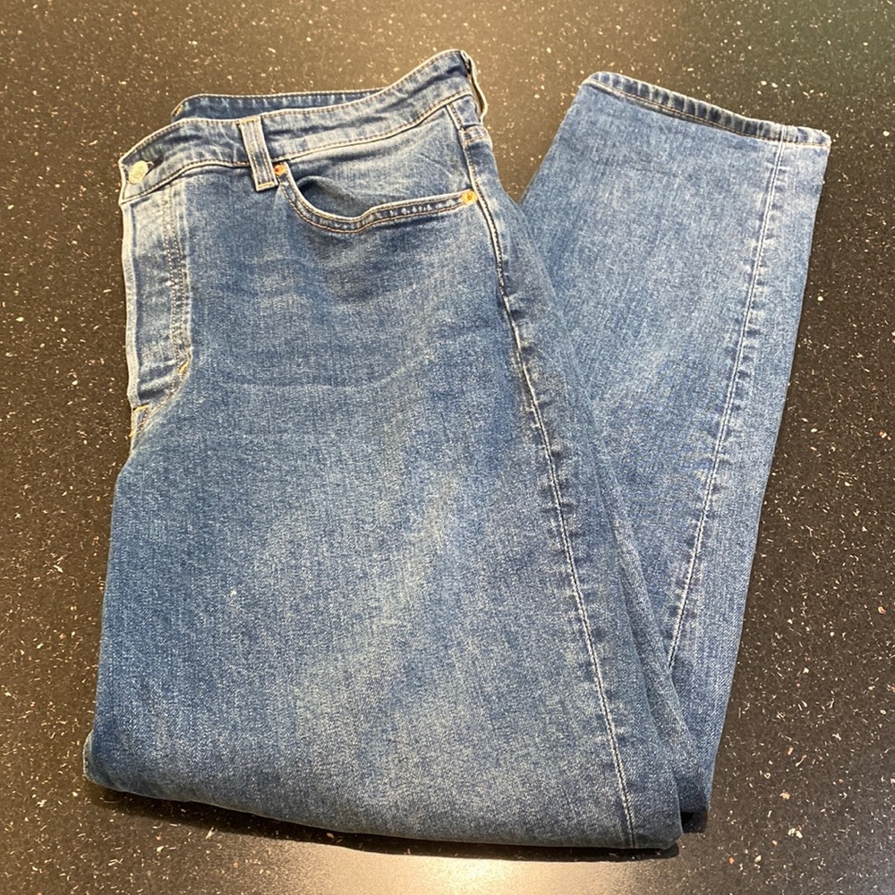 H&M Denim Boyfriend Jeans Sz 12